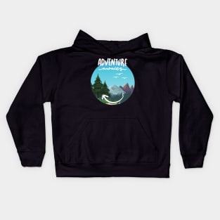 Let's travel Your Life is the best Adventure Explore the world travel lover summer spring Kids Hoodie